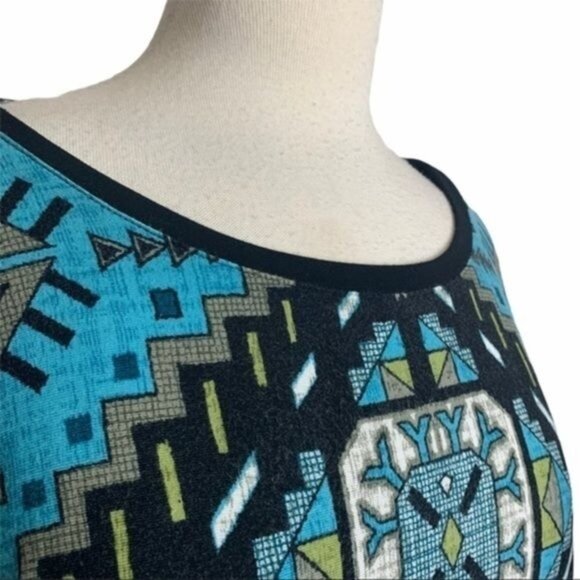 Ruby Rd Embellished Kimono Sleeve Top Small - Picture 4 of 8